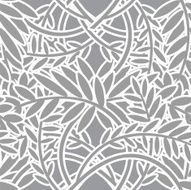 Seamless Leafy Wallpaper Tile (vector &amp; jpeg)