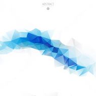 Vector geometric blue background N4