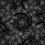 Abstract Swirly Seamless Pattern (vector &amp; jpeg)