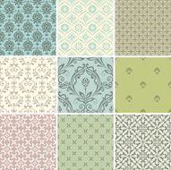 Damask Seamless Patterns