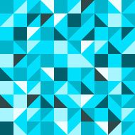 Blue seamless triangle pattern N5