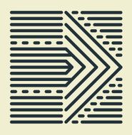 Striped Arrow
