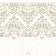 Vector seamless border in Eastern style N22