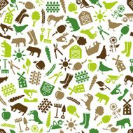 farm seamless pattern