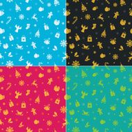 Seamless Christmas Background N13