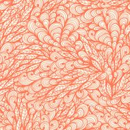 seamless monochrome floral pattern N2