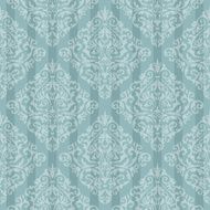 Blue baroque bright pattern