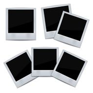 Photo frame on white background