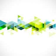 Abstract triangle modern template for business or technology presentation