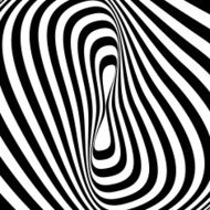Black and White Opt Art Background