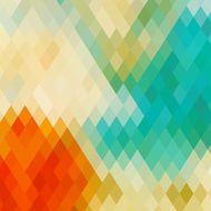 abstract colorful rhombus pattern background N16