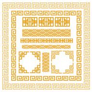 Chinese decorative frame N2