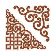 Angle Decoration of Chinese style