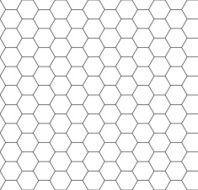 Hexagon background seamless comb