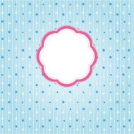 Dotted Label and background