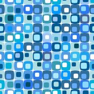 Retro blue tiled background pattern N2