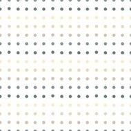 Painted polka dots seamless pattern