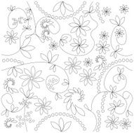 Vector pattern that matches from all sides