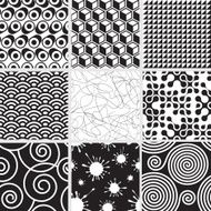 Seamless Black and White