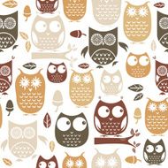 Owl Repeat Pattern