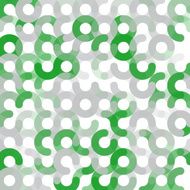 Eco Tec Geometric Circle Pattern Square