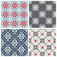 Scandinavian seamless pattern collection