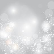 Christmas Glossy Star Background Vector Illustration