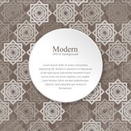 Modern background with interlocking elements N2