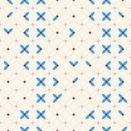 Seamless pattern flower N2