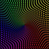 background with colorful lights mosaics