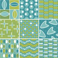 Retro Pattern Tiles - Seamless