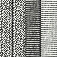 Set of four handdrawn textures N2