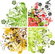Floral backgrounds N6