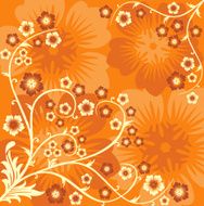 Spring background vector