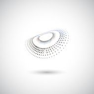 abstract color dots icon for design N6