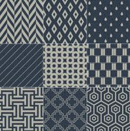 seamless paper textured retro pattern N2