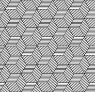 Seamless geometric pattern with cubes
