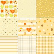 Seamless Set Baby Chickens