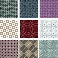 Geometric patterns (seamless)
