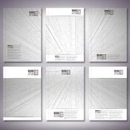 Abstract 3D hexagonal background Brochure flyer or report for business