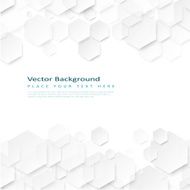 Abstract geometric background with hexagons N2