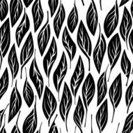 Seamless pattern with leafs N34
