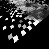 abstract black and white check pattern background N3