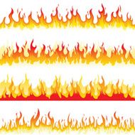 Seamless Fire Flame