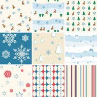 seamless set winter