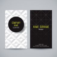 Modern business card N7
