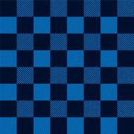 Blue and Black Flannel Background