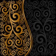 abstract floral ornament