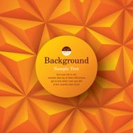 Yellow background Vector geometric