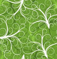 Seamless Plant Pattern N2